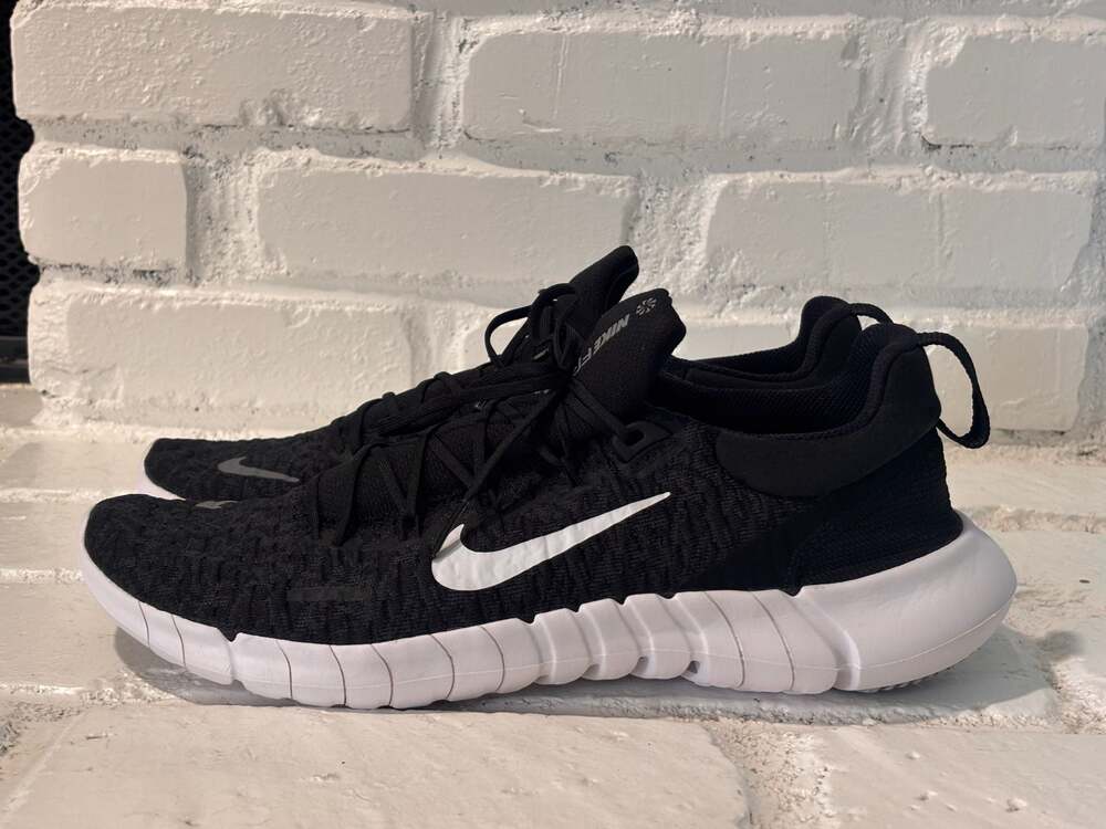 Nike Free RN 5.0 Next Nature Running Shoes Mens 11, Black White CZ1884-001